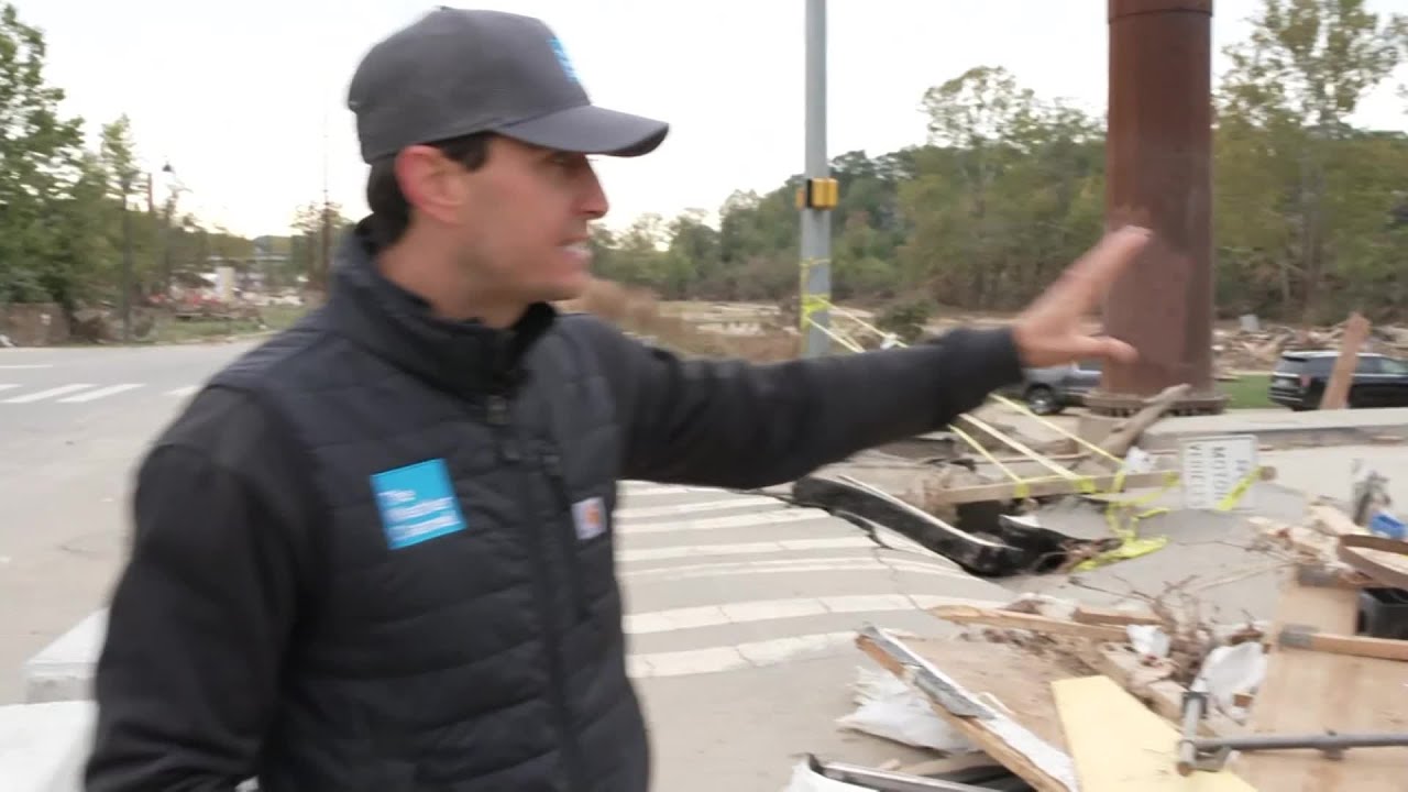 Hurricane Helene Cleanup and Recovery in Asheville - YouTube