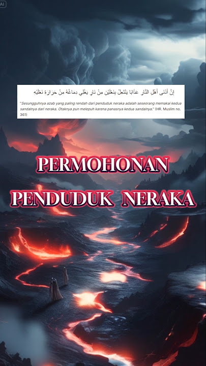 Sangat sia-sia‼️Inilah permohonan terakhir Ahli Neraka ‼️ #shorts