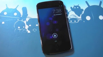 Nexus 4 boot animation ...