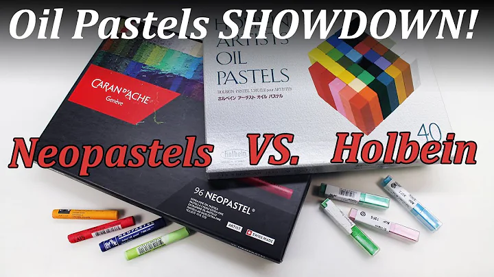 Oil pastels SHOWDOWN // Holbein vs Caran d'Ache Ne...