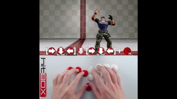 Sliding HC in KOF XV #HitBox #HowToHitBox #KOF #KOFXV #Leverless