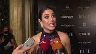 Blanca Suárez reacciona a los piropos de su exnovio, Miguel Ángel Silvestre