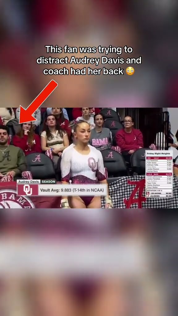 Audrey Davis was locked in ?