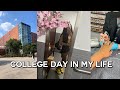 College Day In My Life| class, nail appt , etc ft Dossier