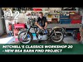 Classic Motorcycle Workshop Vlog 20 - new BSA barn find project