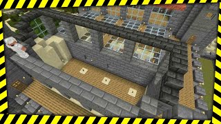 Minecraft Survival Castle EP7  Working on the Penthouse Level