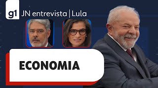 Lula responde a pergunta sobre economia em entrevista ao JN | Jornal Nacional | Eleições | g1