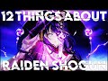 12 Interesting Details About Raiden Shogun