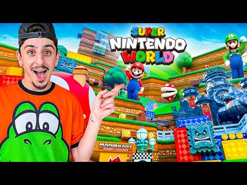 I Visited Super Nintendo World IN REAL LIFE!! *MIND BLOWING*