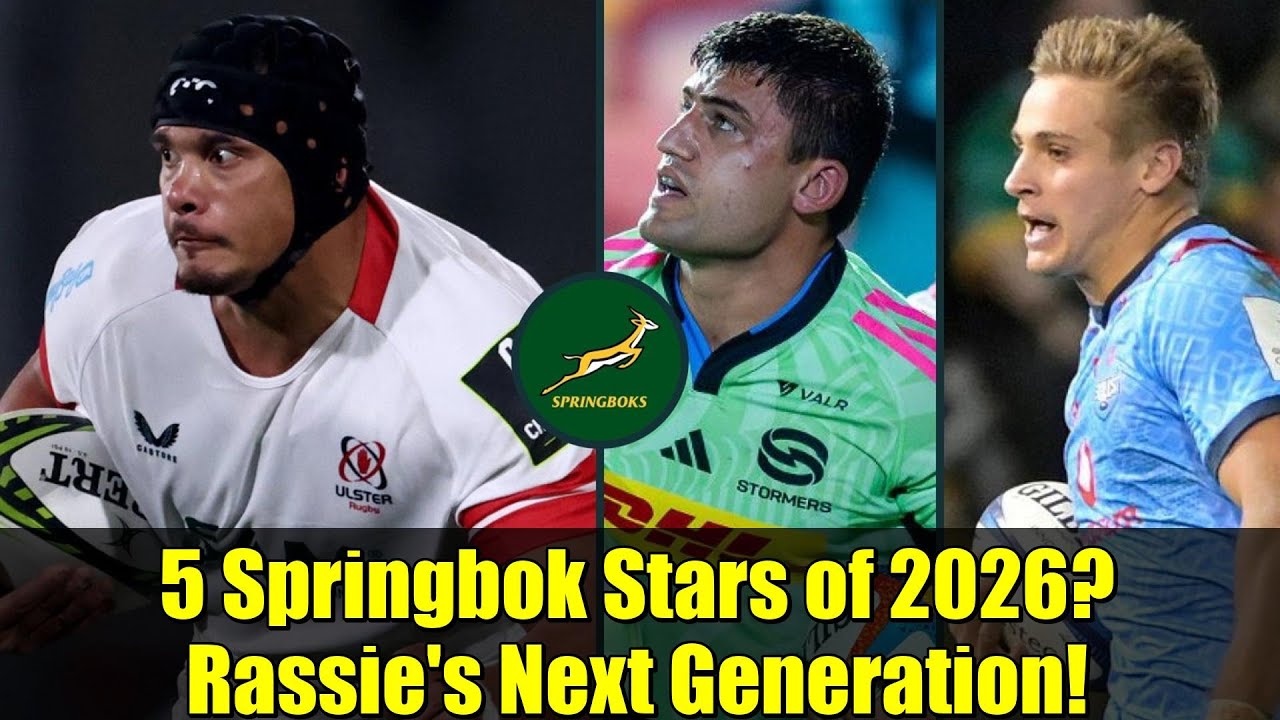 5 звёзд сборной ЮАР по регби 2026 года? Следующее поколение Расси!