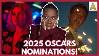 OSCARS 2025 NOMINATIONS REACTION & PREDICTIONS! | AI Acting! Emilia Pérez! WHAT A MESS!