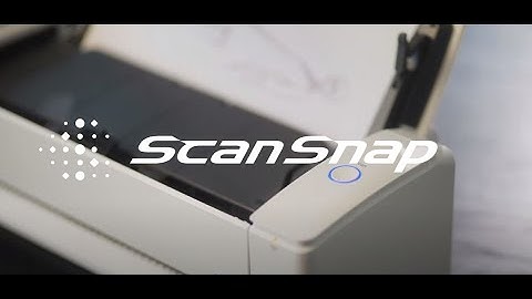 ScanSnap iX1300: Scan documents quickly and efficiently