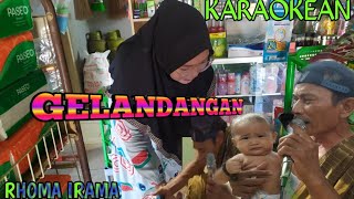 GELANDANGAN - RHOMA IRAMA || KARAOKE