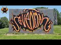 Sven svenimal bakker  graffiti timpelapse purmerend holland