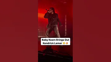 Kendrick Lamar, Baby Keem perform range brothers music song video concert