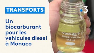 À Monaco, il commercialise du biocarburant à base de matériaux recyclés