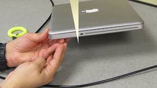 How to use a laptop security cable Lock