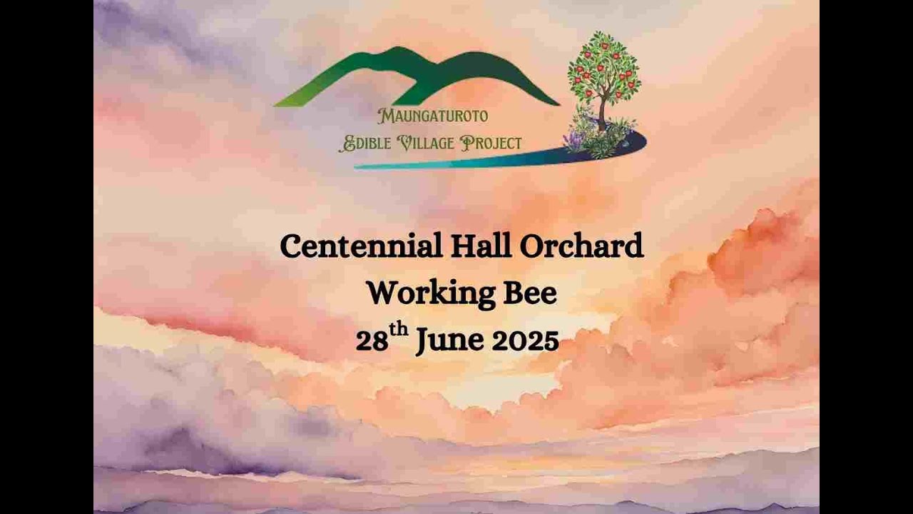 Centennial Hall Orchard Working Bee-June 2025