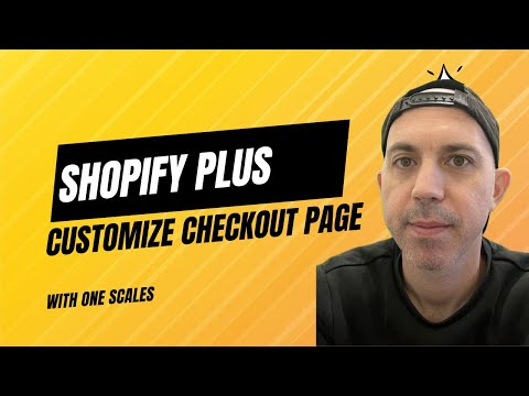 Customize Checkout Page Tutorial with Shopify Plus (upsell ...