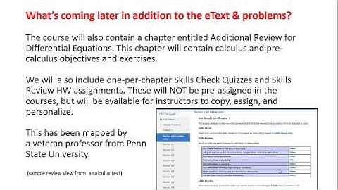 MyLab Math: Differential Equations