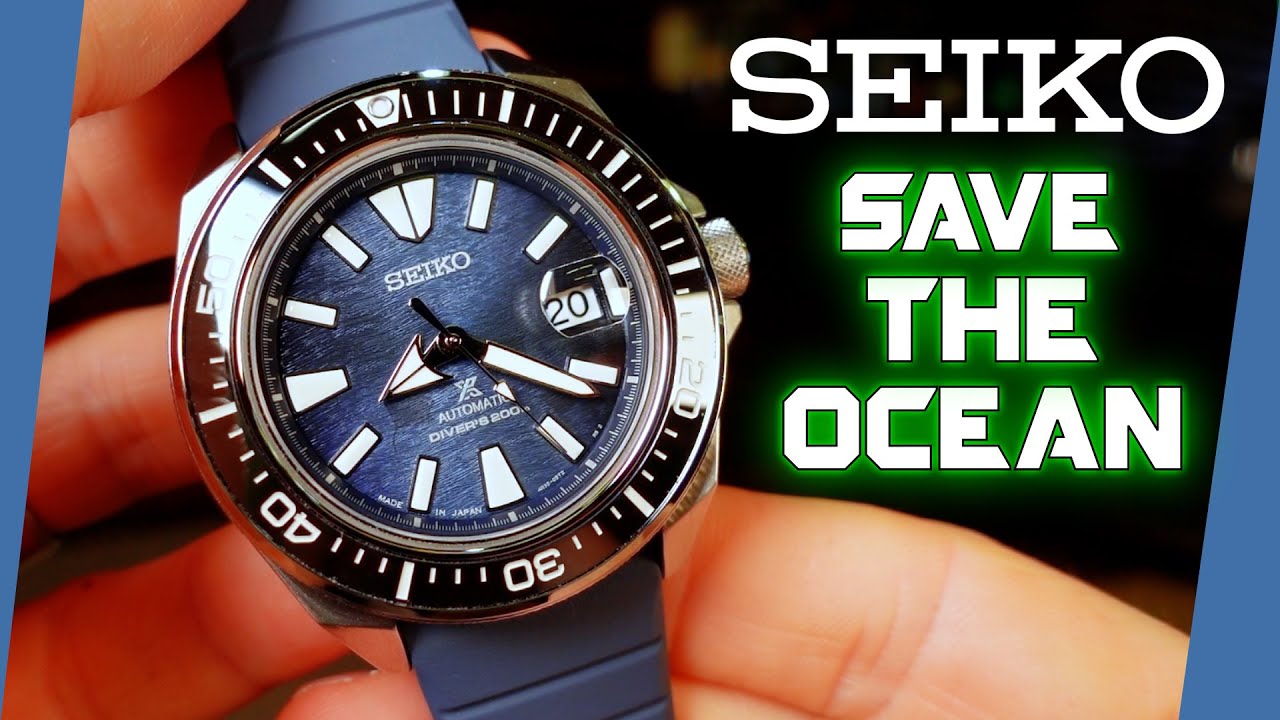 Seiko Prospex SRPF79 Save The Ocean - King Samurai Review - YouTube