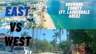 West vs East Broward County (Ft. Lauderdale)