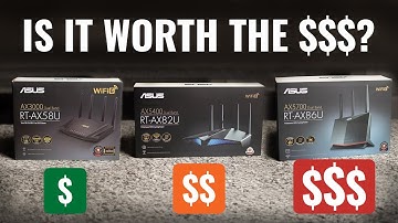 The BEST WiFi 6 Router | ASUS RT-AX58U vs RT-AX82U vs RT-AX86U