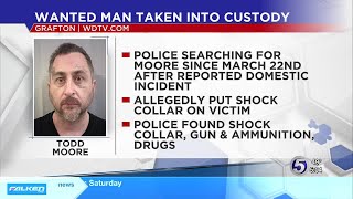 UPDATE: Wanted Grafton man charged after woman held captive, forced to wear shock collar