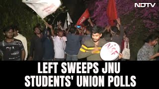 JNU Students Union Polls | United Left Sweeps JNU Student Union Polls, Wins All 4 Posts