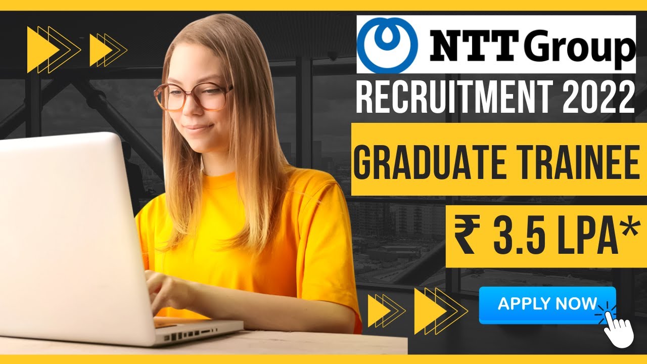 NTT Data Off Campus 2022 | Graduate Trainee | Diploma/Bachelor’s Degree  | Apply Now