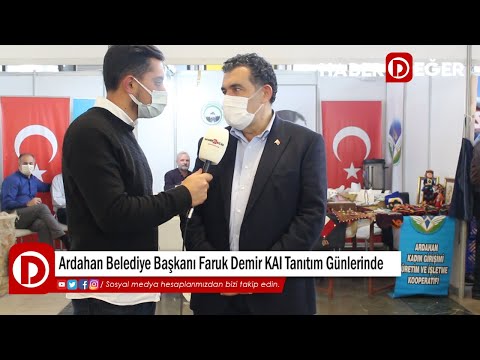 Ardahan Belediye Başkanı Faruk Demir, 'Kars Ardahan Iğdır Tanıtım Günleri'nde