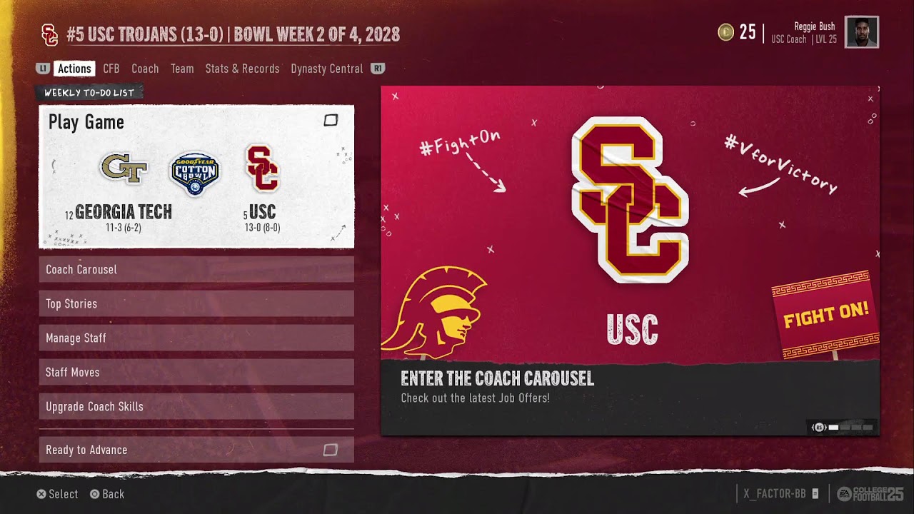 USC vs George Tech cotton bowl - YouTube