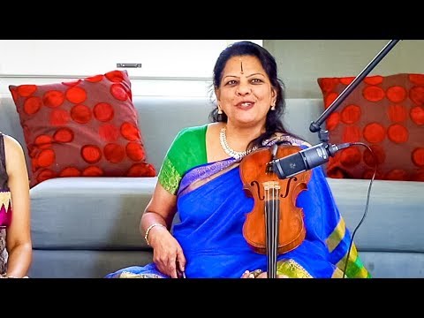 Dr M Narmadha plays the Breathless Violin | Saveri Varnam | An Interview