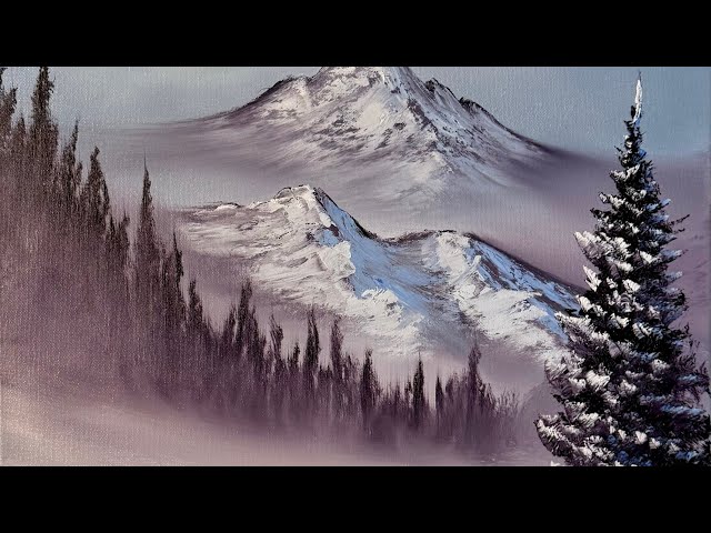 S5 Ep5 MNM - Winter Landscape Tutorial #LIVEArt #OilPainting