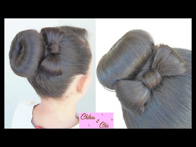 Beautiful hairstyle bun hairstyle from Donut Cute hairstyles Donut bun  hairstyles Hair - video Dailymotion