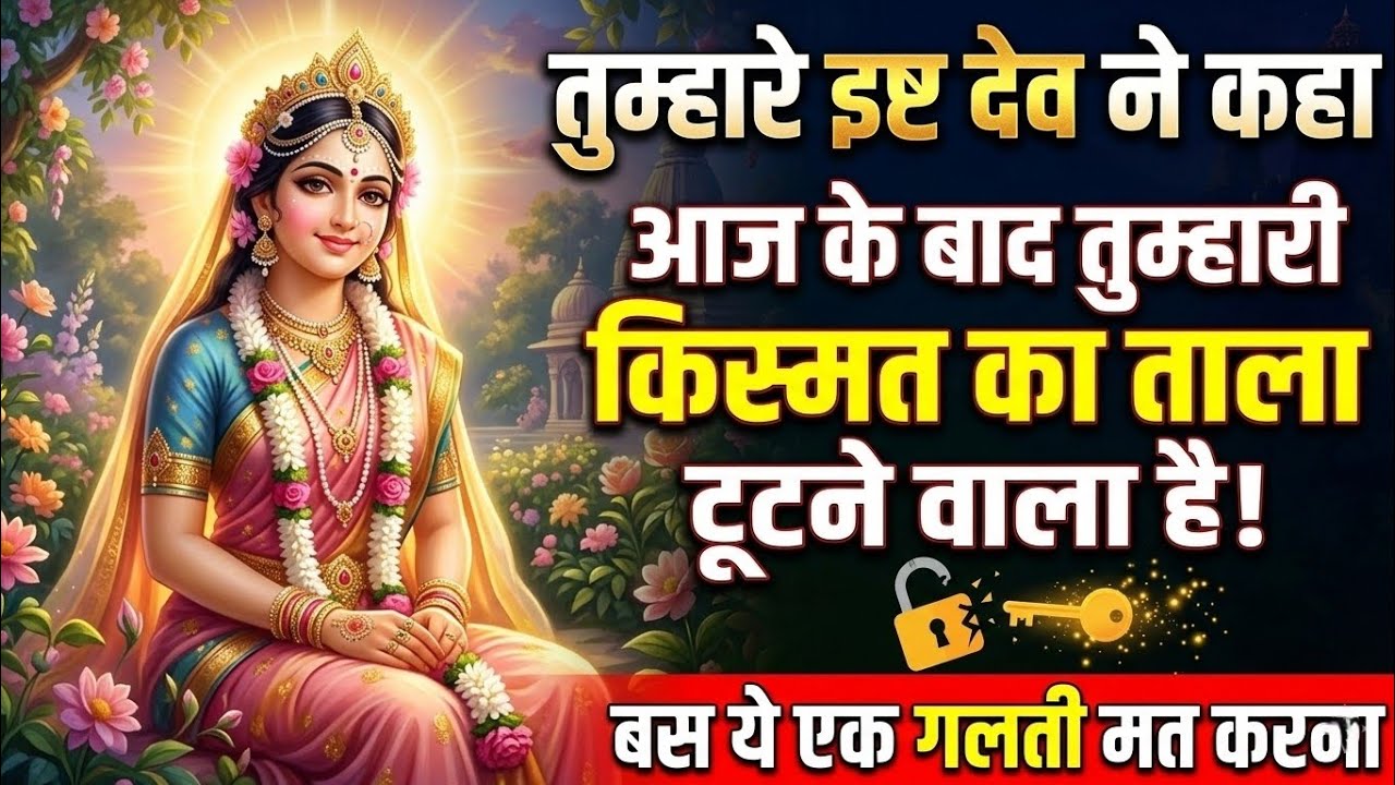 तुम्हारे इष्ट देव ने कहा आज के बाद तुम्हारी | Radharani ka ashirwad⁩ #motivation #maa