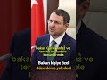 Adalet bakanı Akın Gürlek kişiye özel düzenleme olmayacağını belirtti