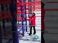 Warehouse Load-Bearing Anxiety? The Triple-Column Rack Gives You Full Security! 💪