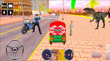 Tuk Tuk auto rickshaw driver game - driving games fans - Android iOS Gameplay #7