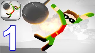 Stickman Ragdoll Dismounting - Gameplay Walkthrough Part 1 (Android,iOS) screenshot 1