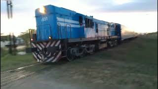 Tren Museo Itinerante atravesando Spurr