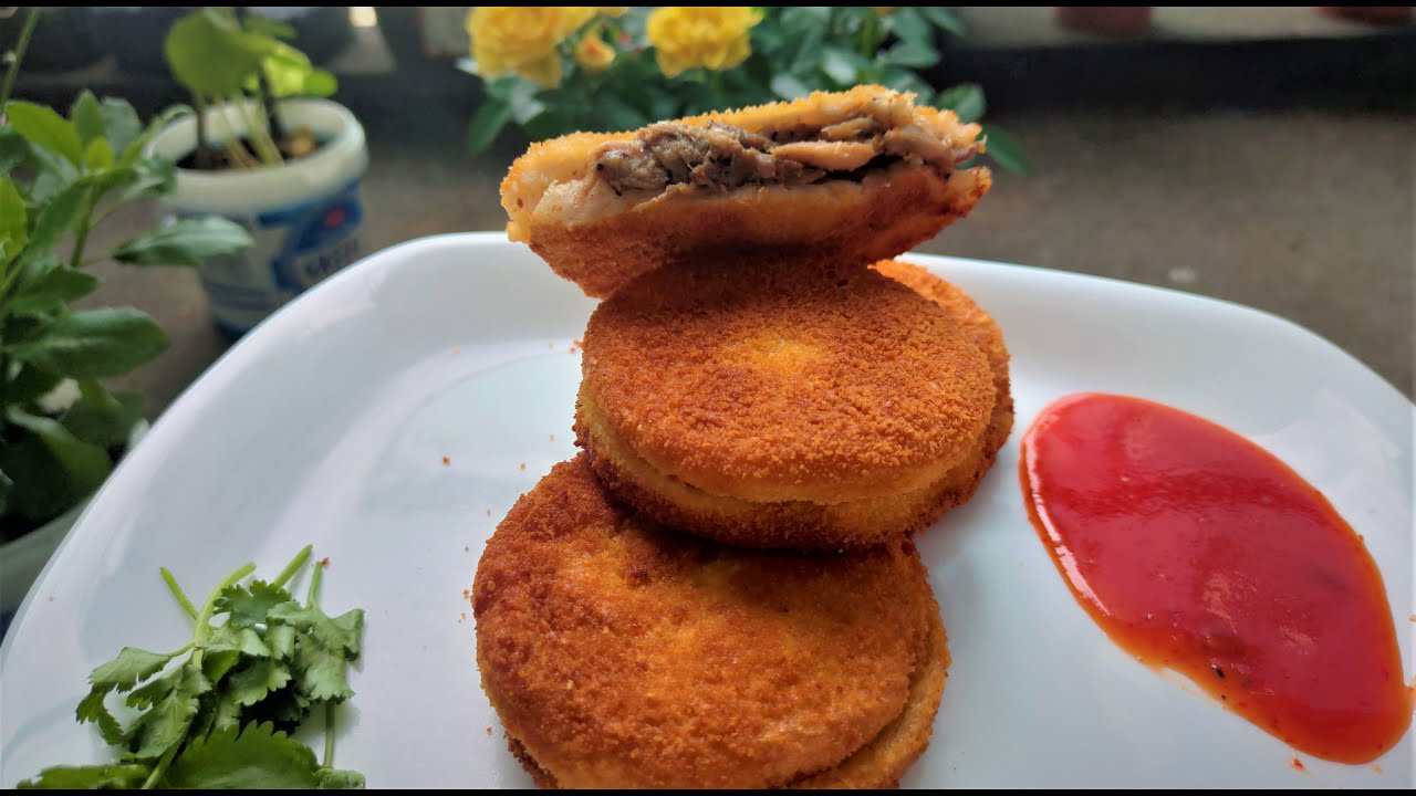 Chicken Patties Bread Chicken Patties Crispy Chicken Patty YouTube