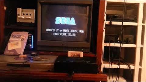 Sega Saturn-Pseudo saturn and swap trick tutorial play any game backup with action replay