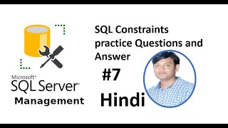 SQL Server Management Studio Tutorial in Hindi |  Day-7 | Practice Question on SQL Queries