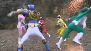 megaforce+super megaforce vs power rangers (fan made)