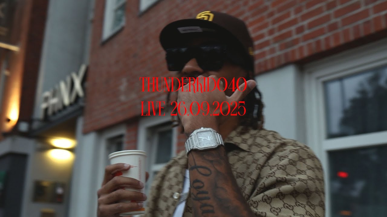 THUNDERKID040 - LIVE VLOG @PHNX Sky Lounge, Hamburg (26.09.25)
