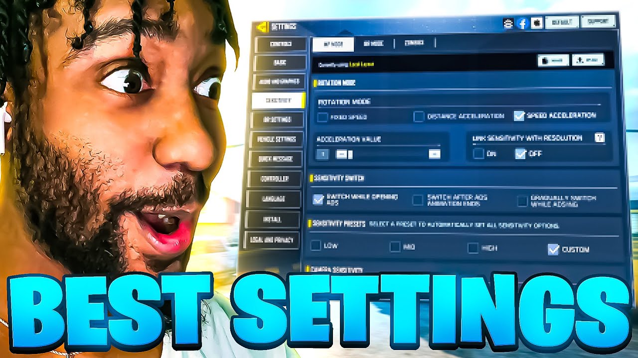 BEST AIMBOT SENSITIVITY SETTINGS in COD Mobile SEASON 9 (COD Mobile ...