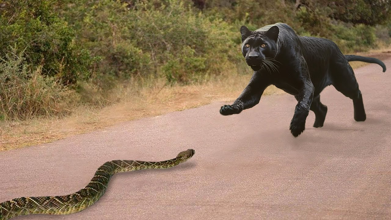 Lions vs Big Python Snake Real Fight - YouTube