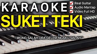 SUKET TEKI Karaoke Nada Cowok Rendah , Didi Kempot