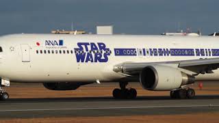 STAR WARS ANA JET Boeing 767 300 JA604A 5 171230